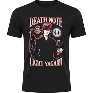 Death Note Shirt Men's Size Small S Anime Manga Light Yagami‎